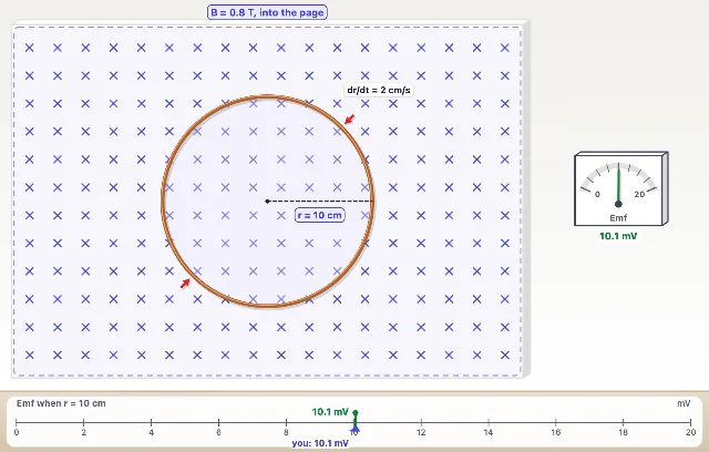 A picture of the Flux Catcher simulation