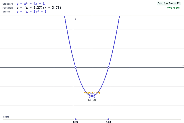 A picture of the Parabola Forge simulation