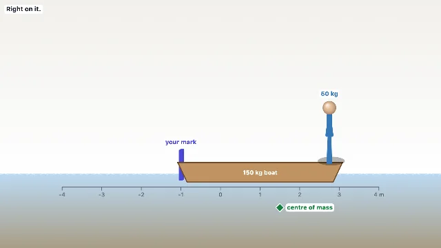A picture of the Push Off simulation