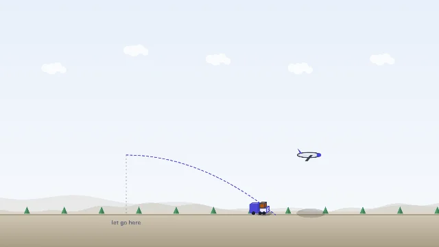 A picture of the Relief Drop simulation