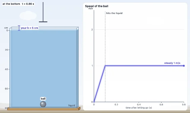 A picture of the Terminal Drop simulation